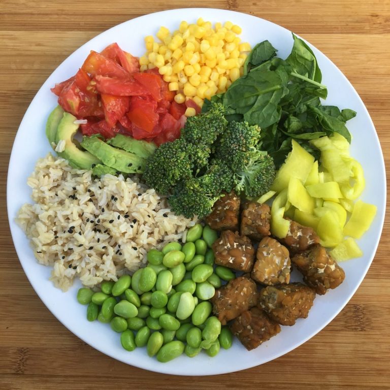 Plant protein plate