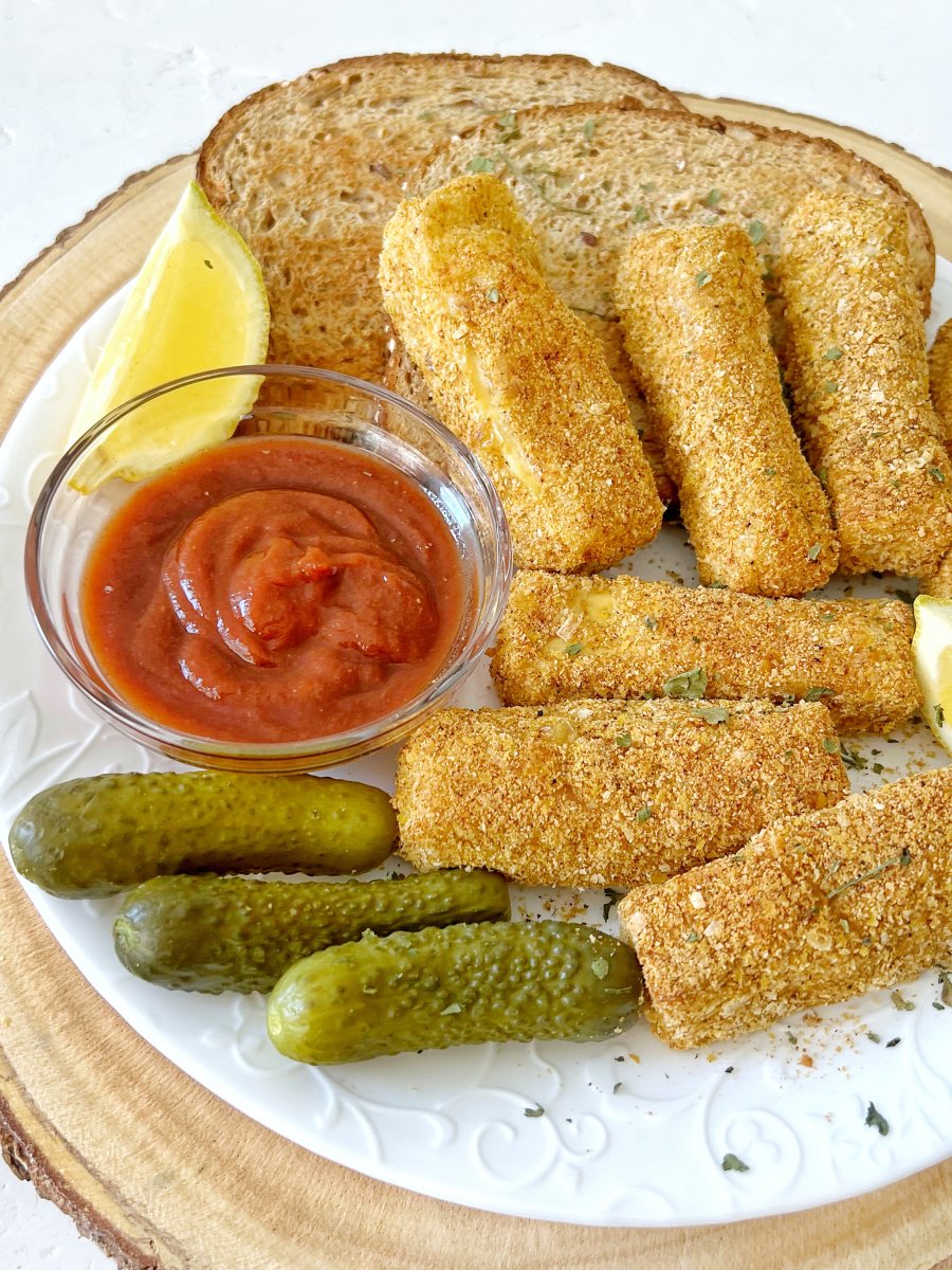 Crispy Vegan "Chicken" Sticks Recipe - Healthy Alyona