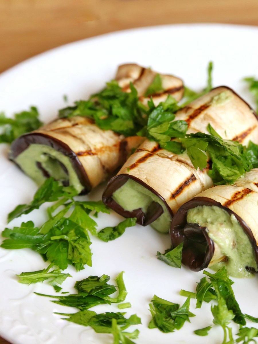 Vegan Eggplant Rolls Recipe - Healthy Alyona