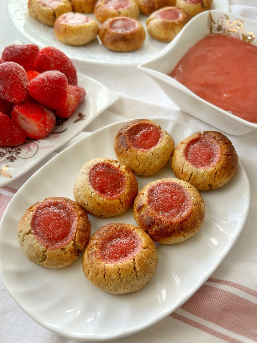 Gluten-Free Thumbprint Cookies Recipe - Healthy Alyona
