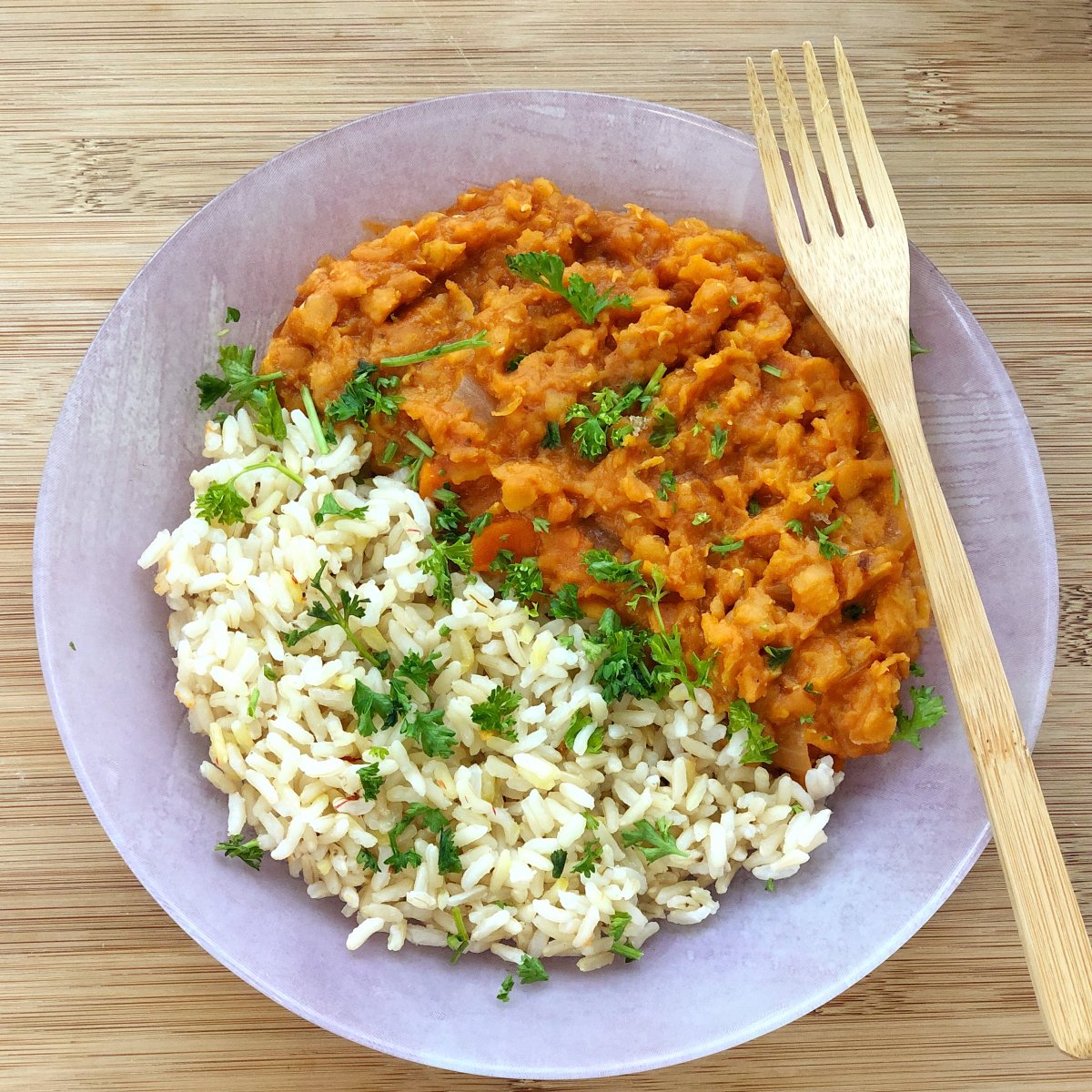 Easy Vegan Lentil Curry Recipe - Healthy Alyona