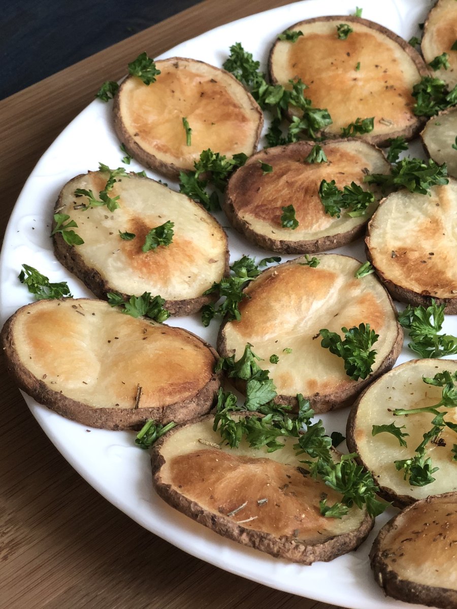 Oil-Free Oven Roasted Potatoes Recipe - Healthy Alyona