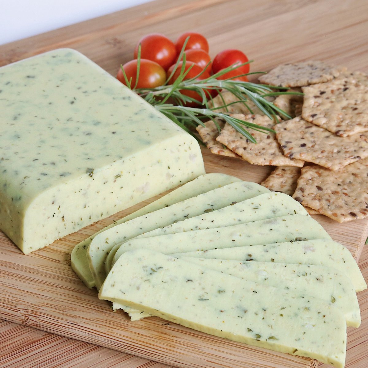 Vegan Cheese With Herbs Recipe - Healthy Alyona