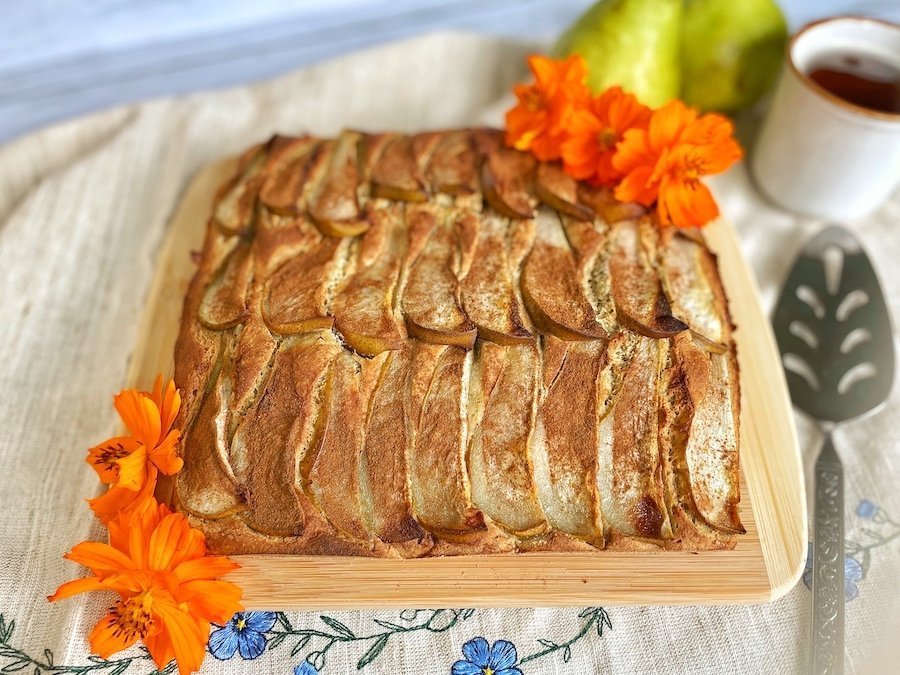 Gluten-Free Pear Pie Recipe - Healthy Alyona